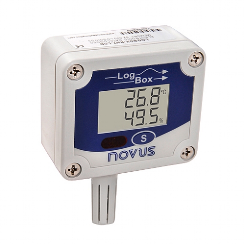 LogBox-RHT-LCD - Registrador Electrónico de Temperatura y Humedad